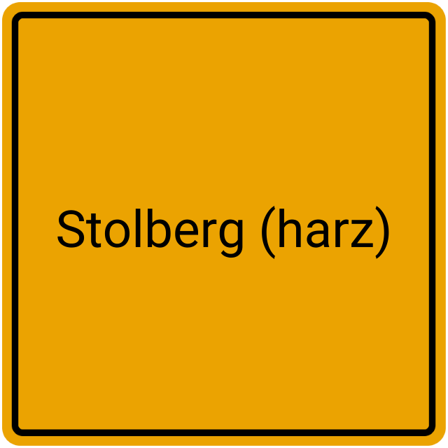Meldebestätigung Stolberg (Harz)